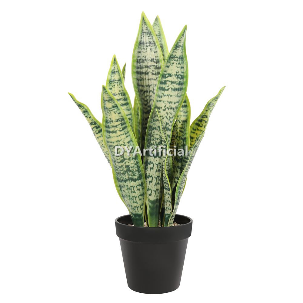Artificial Agave Sansevieria Snake Plants Green 44CM Height Indoor