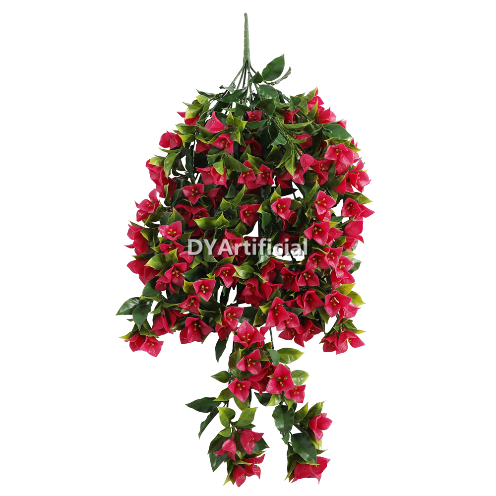Gardenia leaf Hanging Vines (Fuchsia) 90CM UV Protected