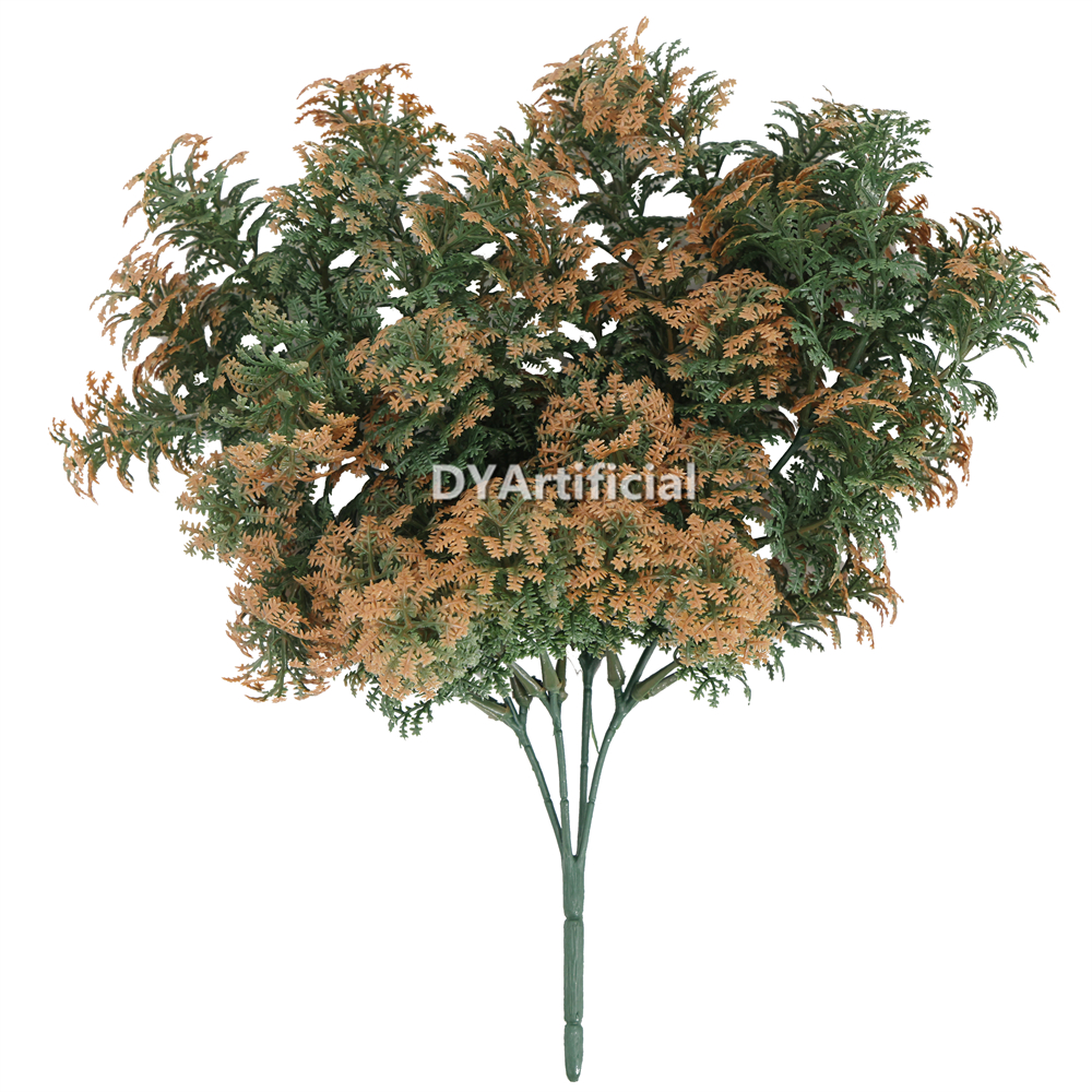 Green Brown Goldfish Grass Plant 35CM UV FR