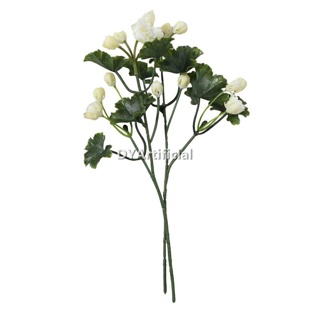 Mini Ivy Flower White 28CM UV FR