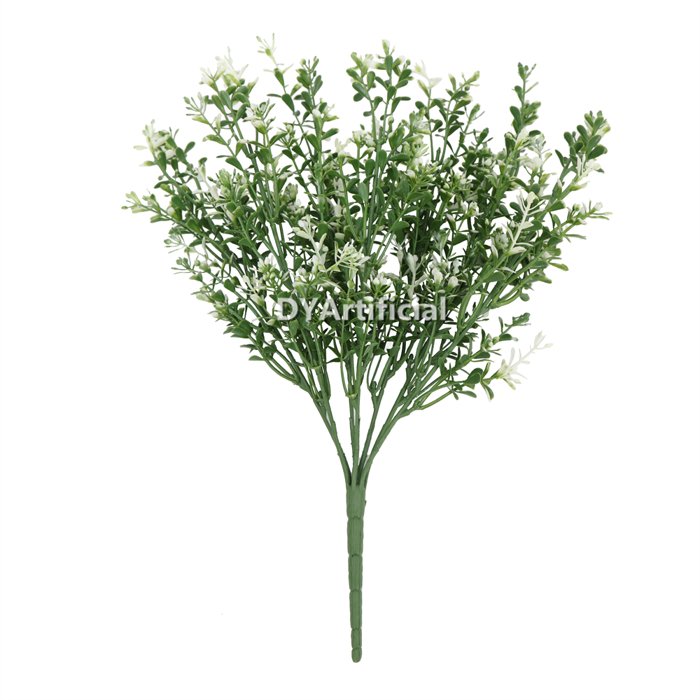 Lush Long Stem River Grass 40CM all White Green