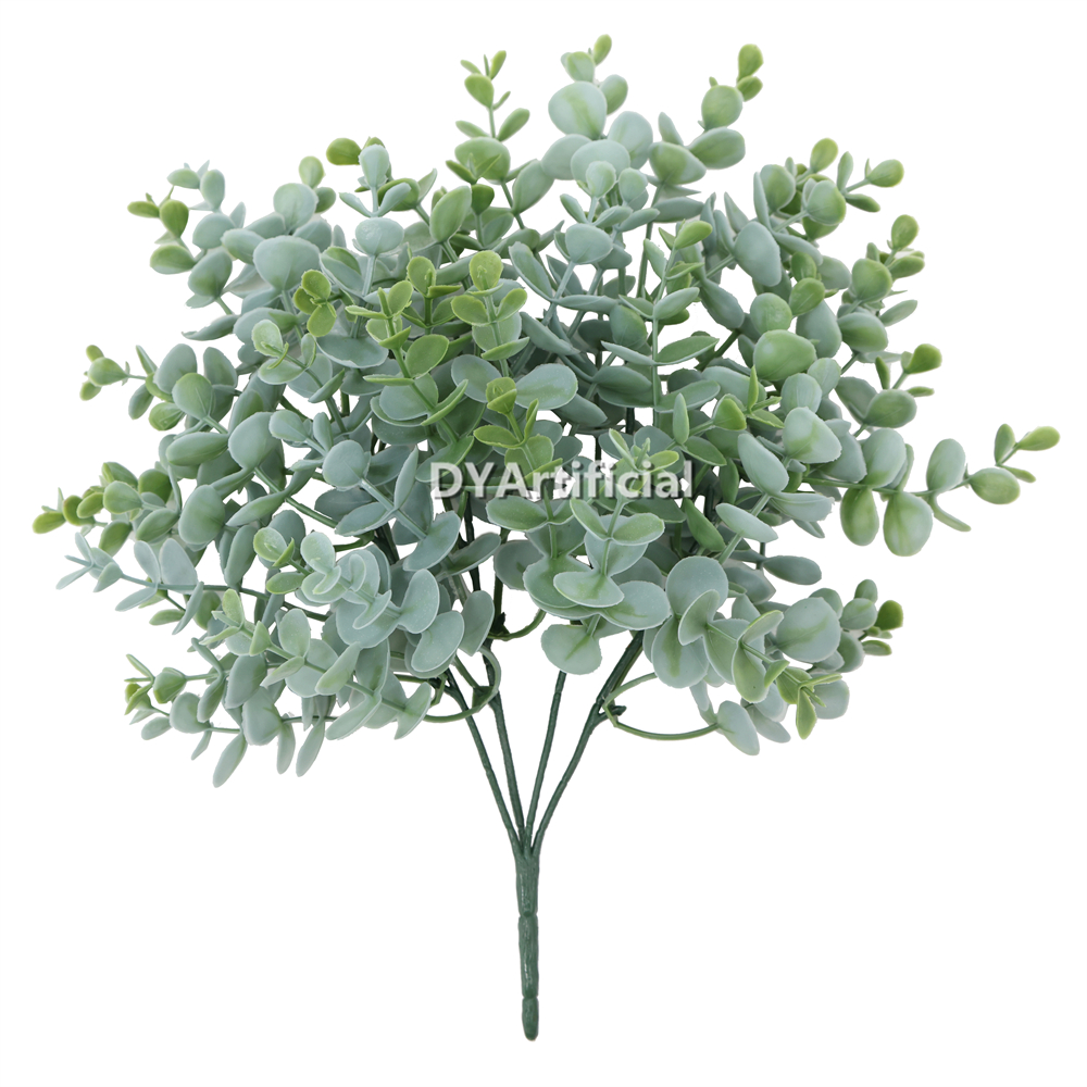 Lush Green Grey Color 33CM Length