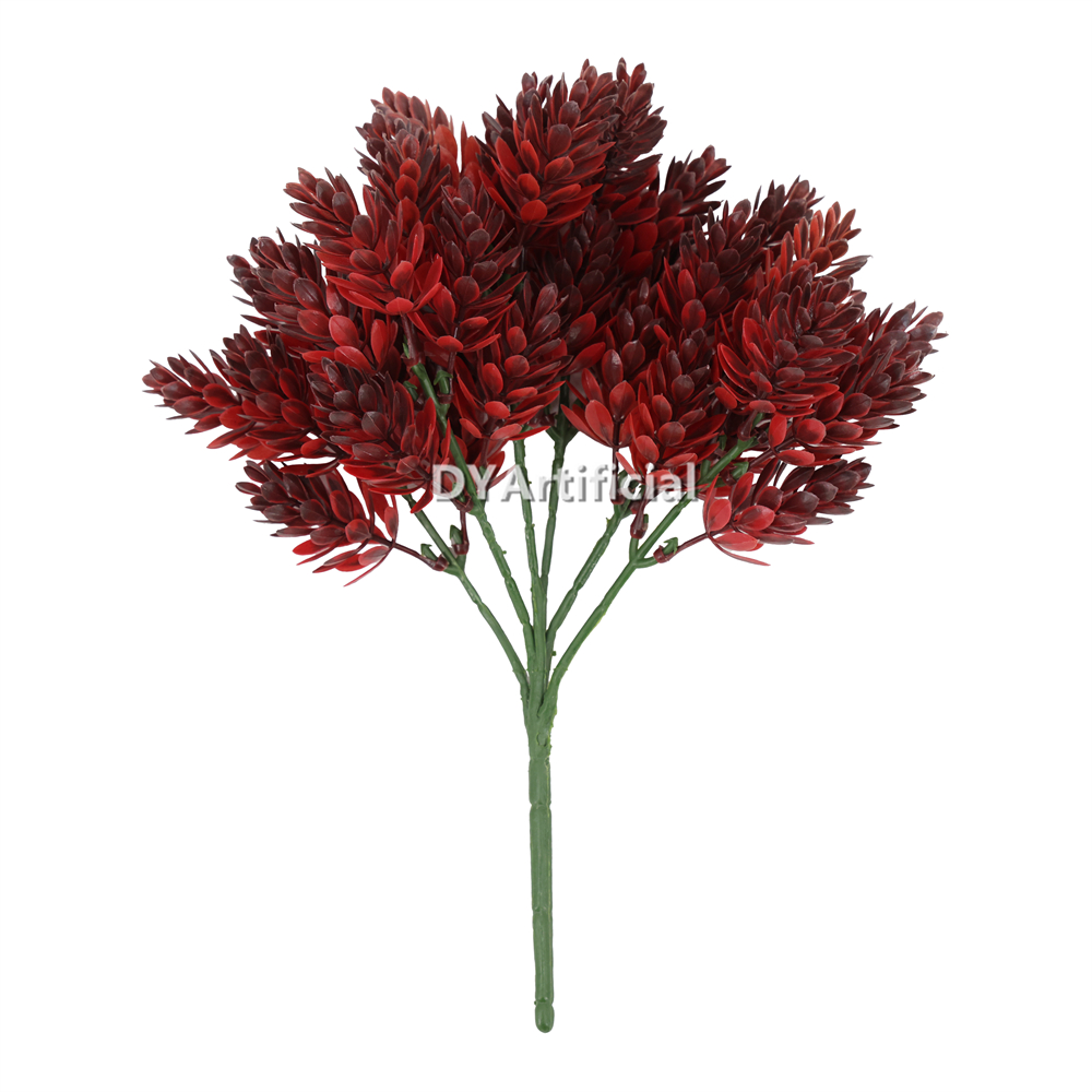 Artificial Red Pine Fruit Foliages 30CM