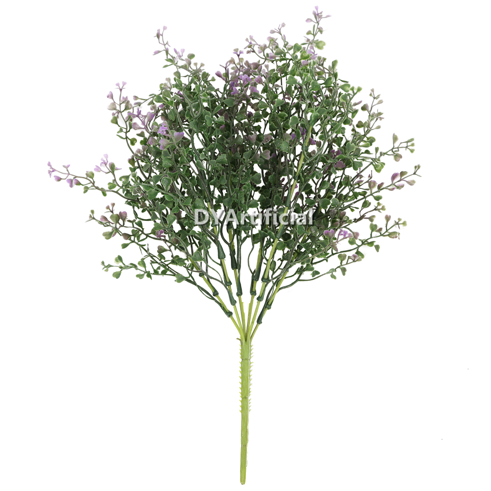 38CM Triangle leaves Green UV FR in Purple