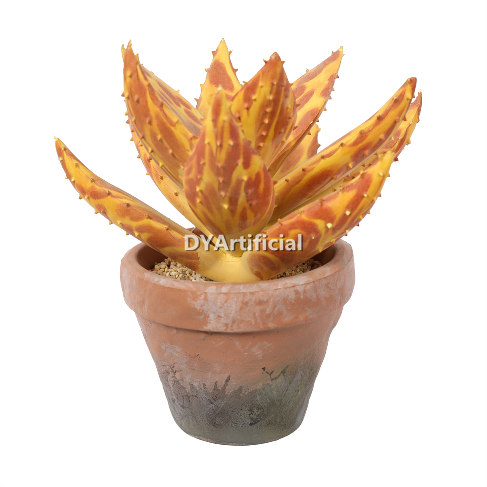 Colored Artificial Thick Stone Lotus 21CM Height