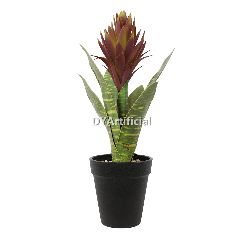 Artificial Flowers In Plastic Pot 32CM Height