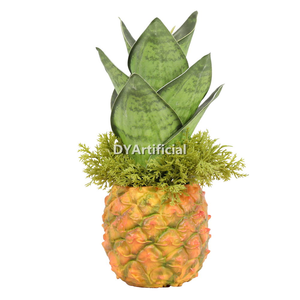 Artificial Leaves In Eva Pot 18CM Height