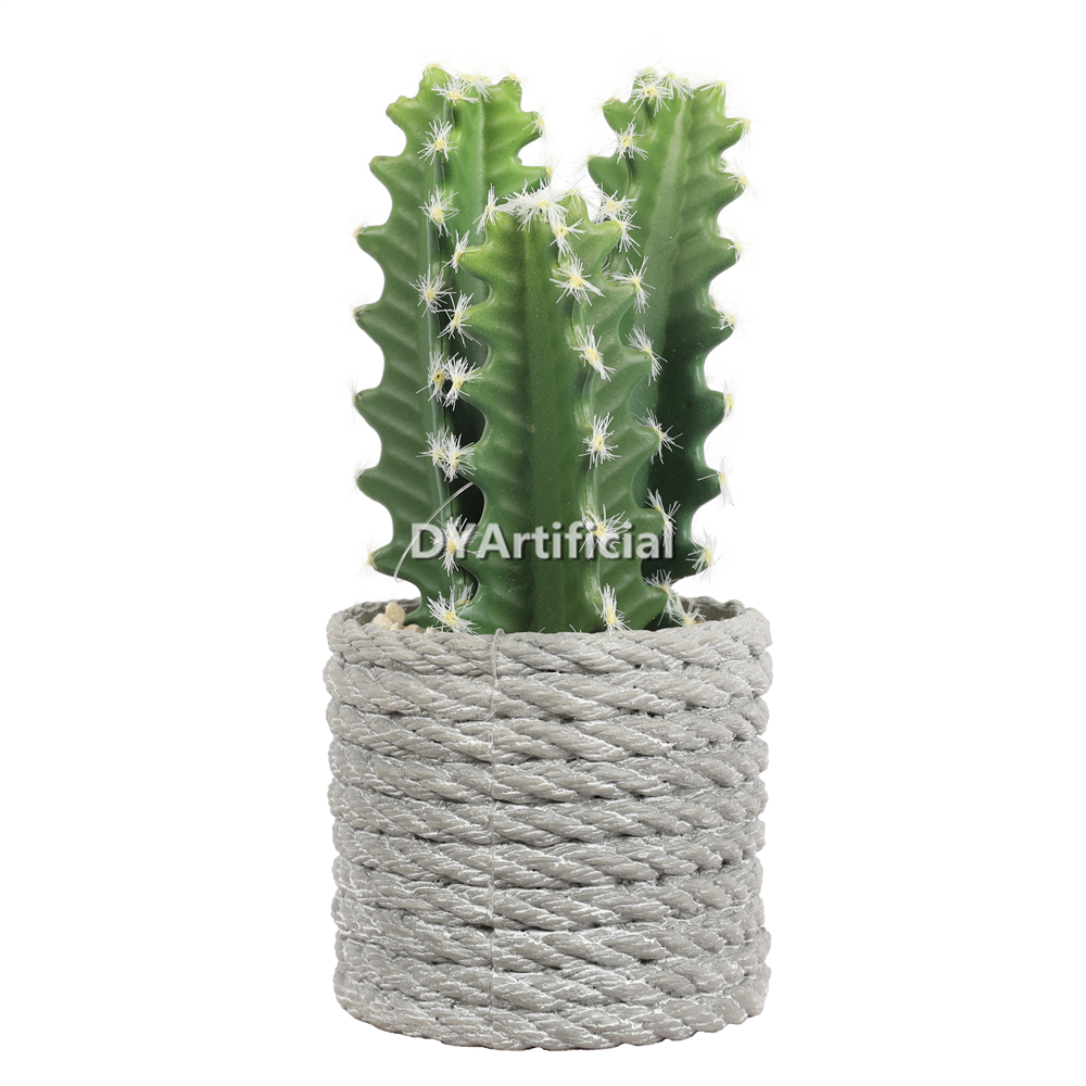 Artificial Cactus In PP Pot 16.5CM Height