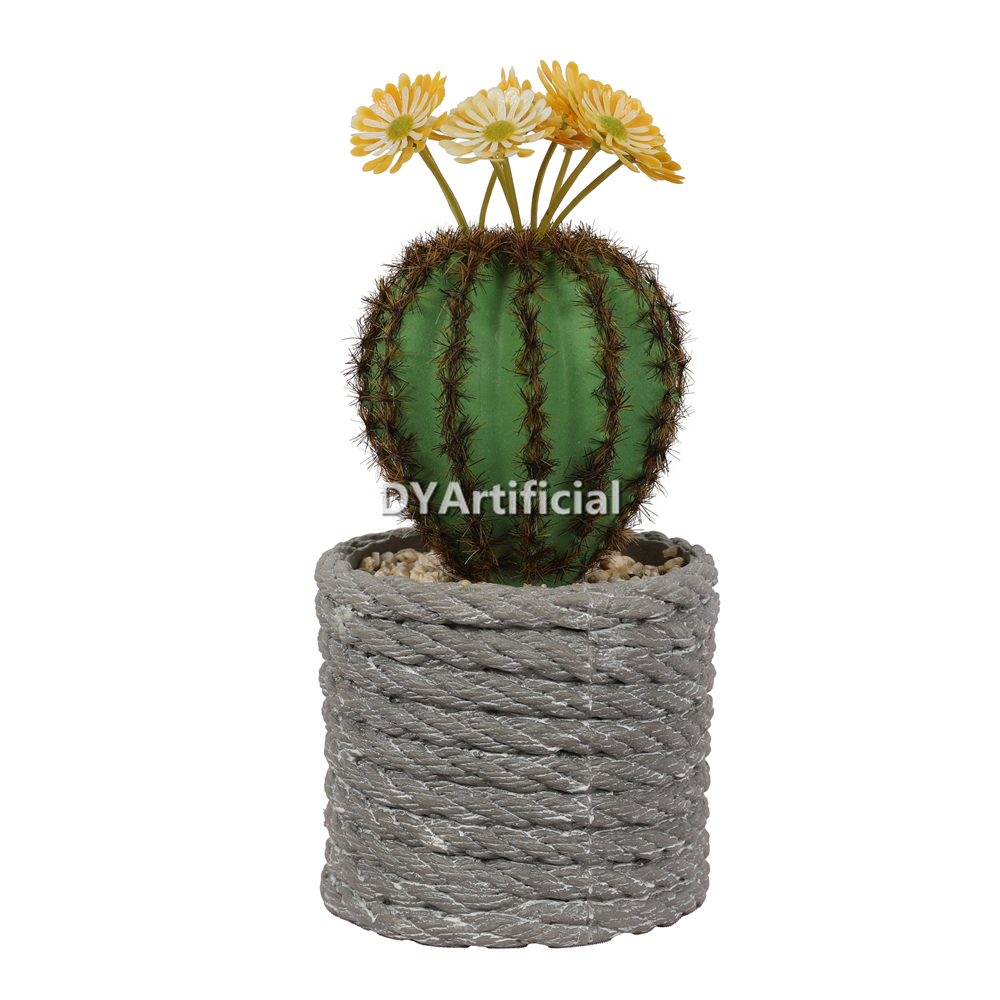 Artificial Cactus In PP Pot 16.5CM Height
