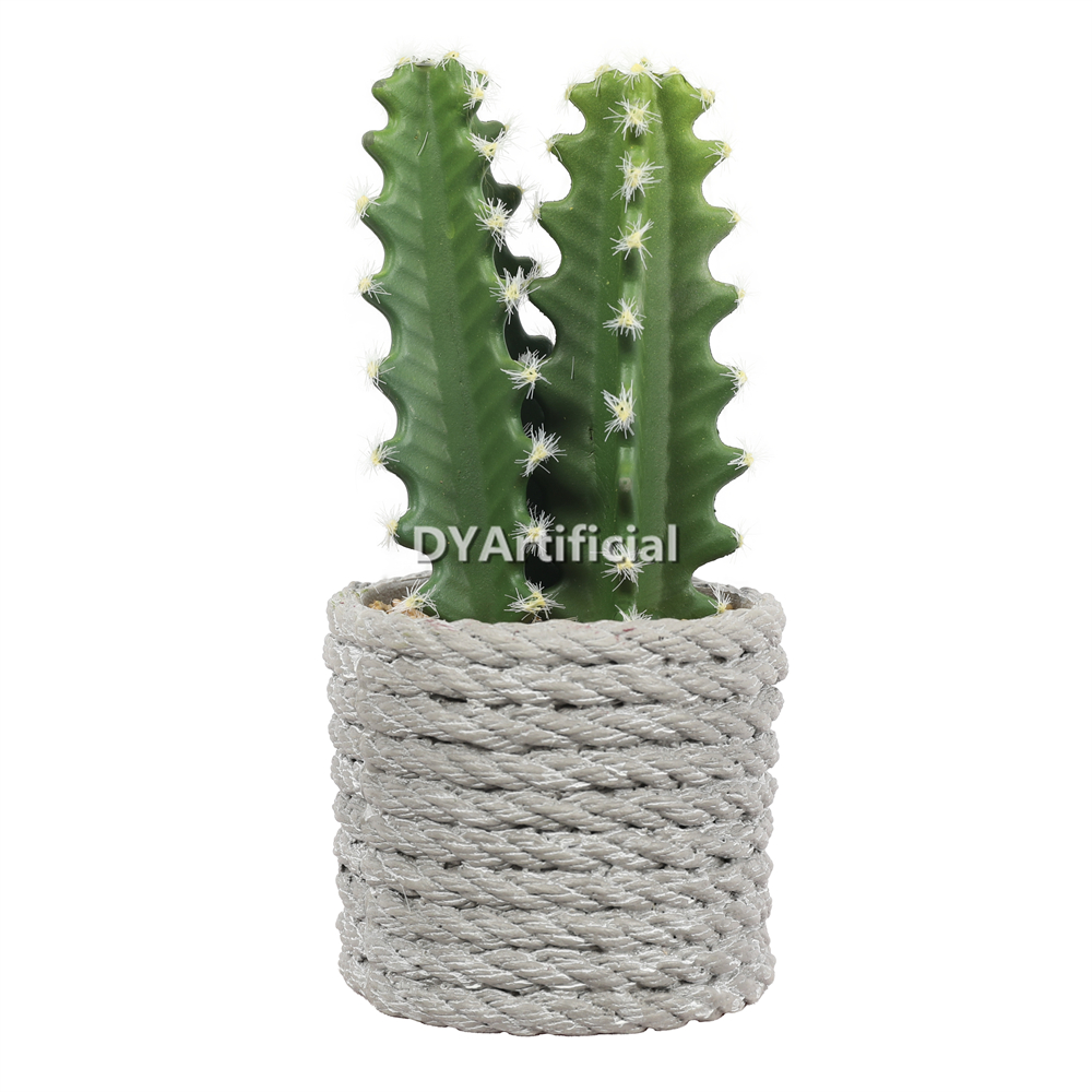 Artificial Cactus In PP Pot 16.5CM Height