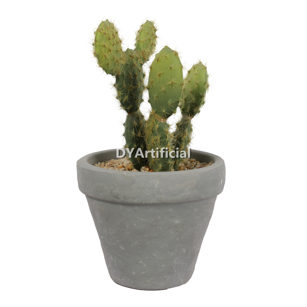 Plastic Plant In Eva Pot 20.5CM Height