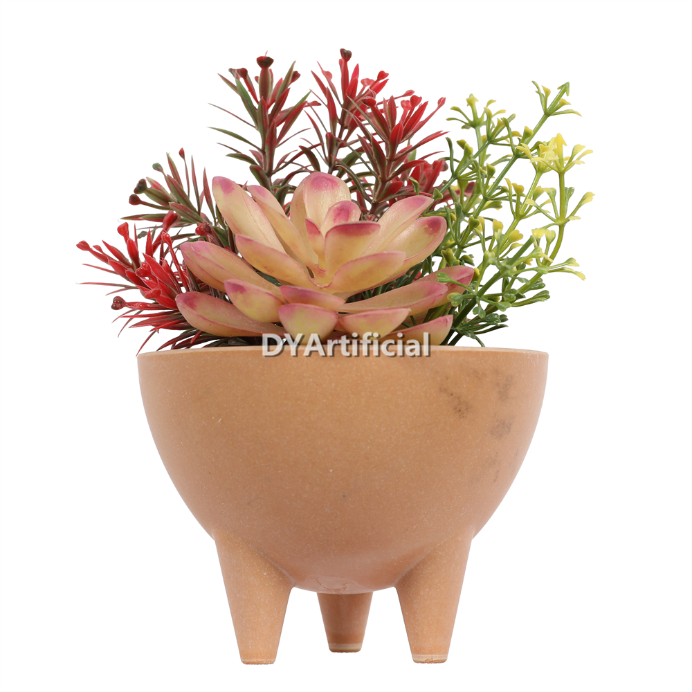 Mixed Artificial Succulents Plants 14.5CM Height