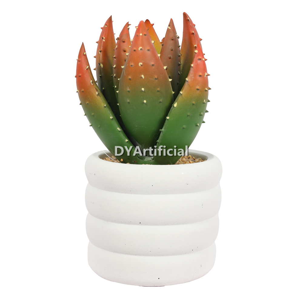 Artificial Cactus In PP Pot 21CM Height