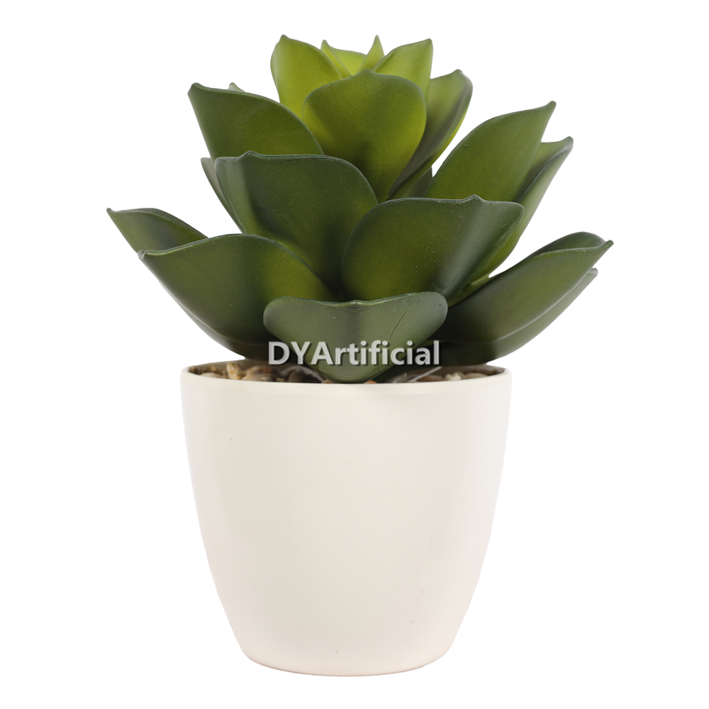 Artificial Succulent Plants In Plastic Pot 22CM Height