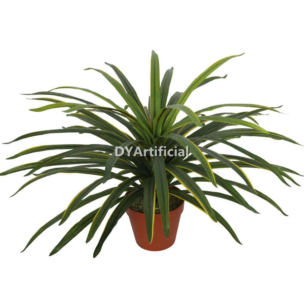 Artificial YUCCAS with Yellow Green Leaves 58CM 60 Leaves
