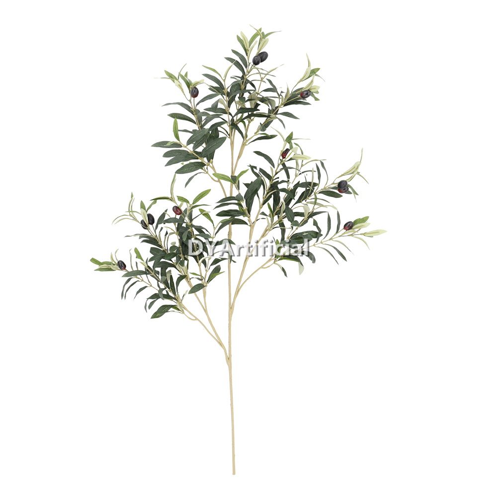 Premium Artificial Olive Tree Foliages 105CM Length 12 Fruits