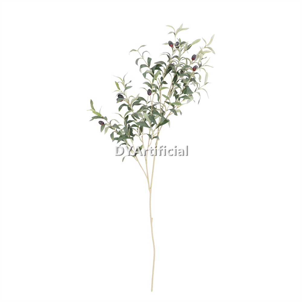 Premium Artificial Olive Tree Foliages 105CM Length 8 Fruits