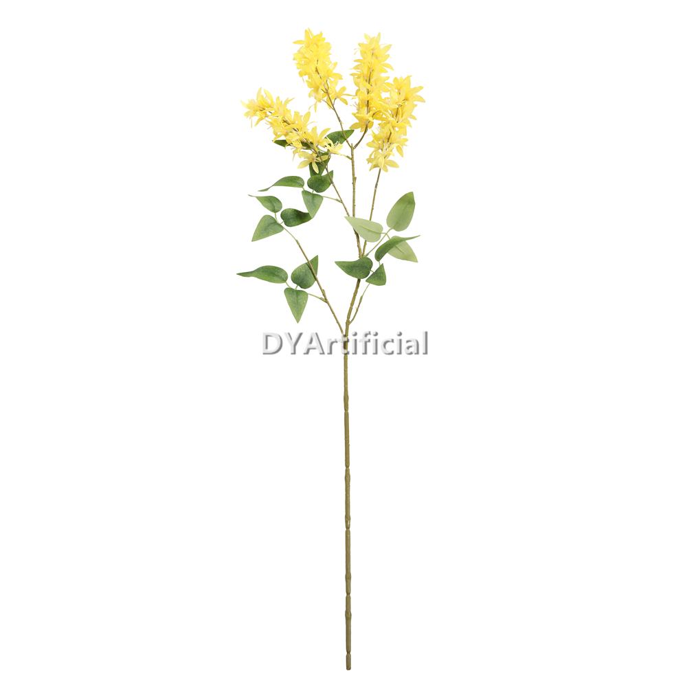 Artificial Hanging New Wisteria Yellow 108CM Length
