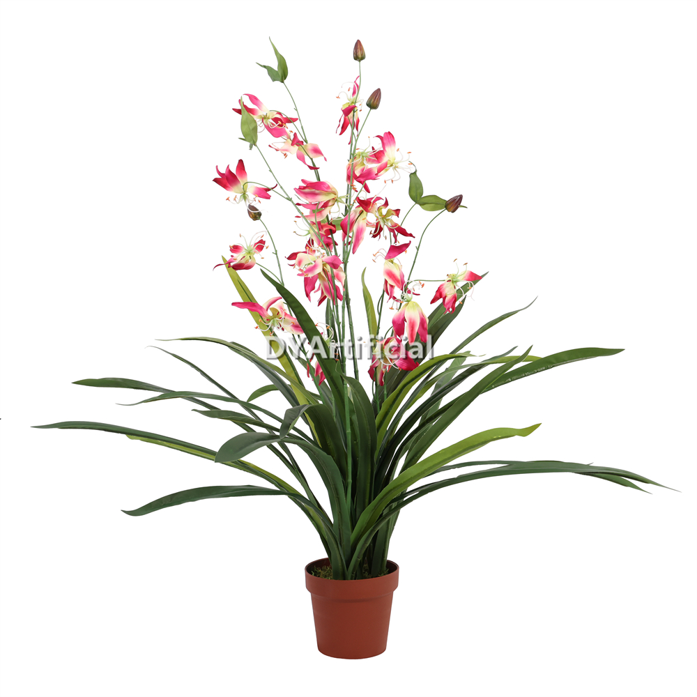 Artificial Flame Lily 110CM Indoor