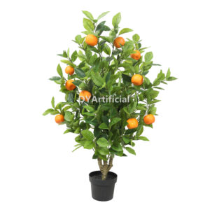 95CM Height Artificial Lemon Tree 540 Leaves with 12 fruits