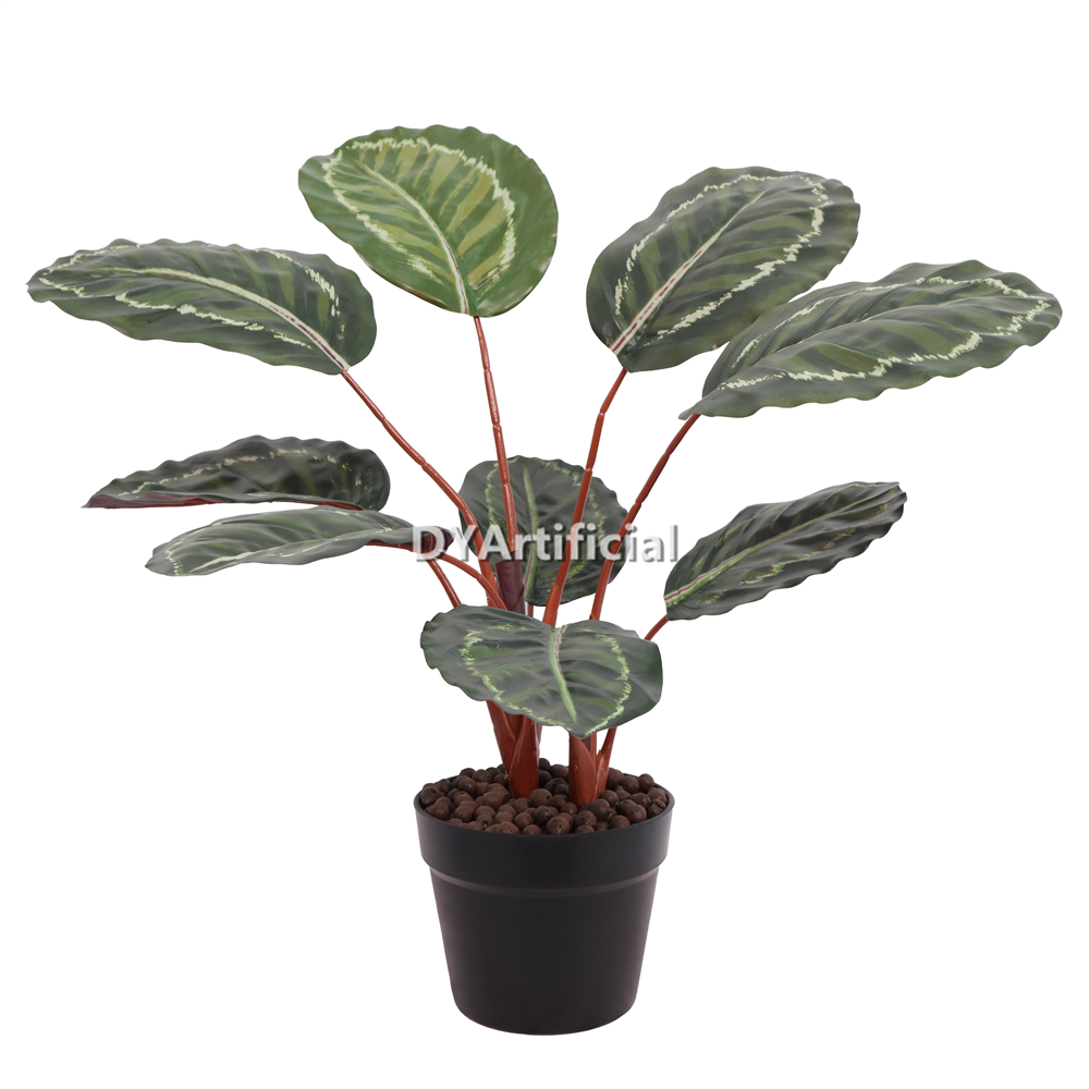 Artificial Calathea Makoyana Plant 60CM Indoor