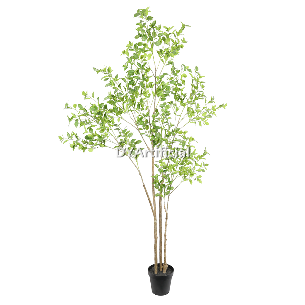 Artificial Heart-Shaped Banyan Tree 240CM Height Indoor