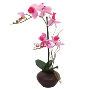 39CM Nice Potted Phalaenopsis in Red Color