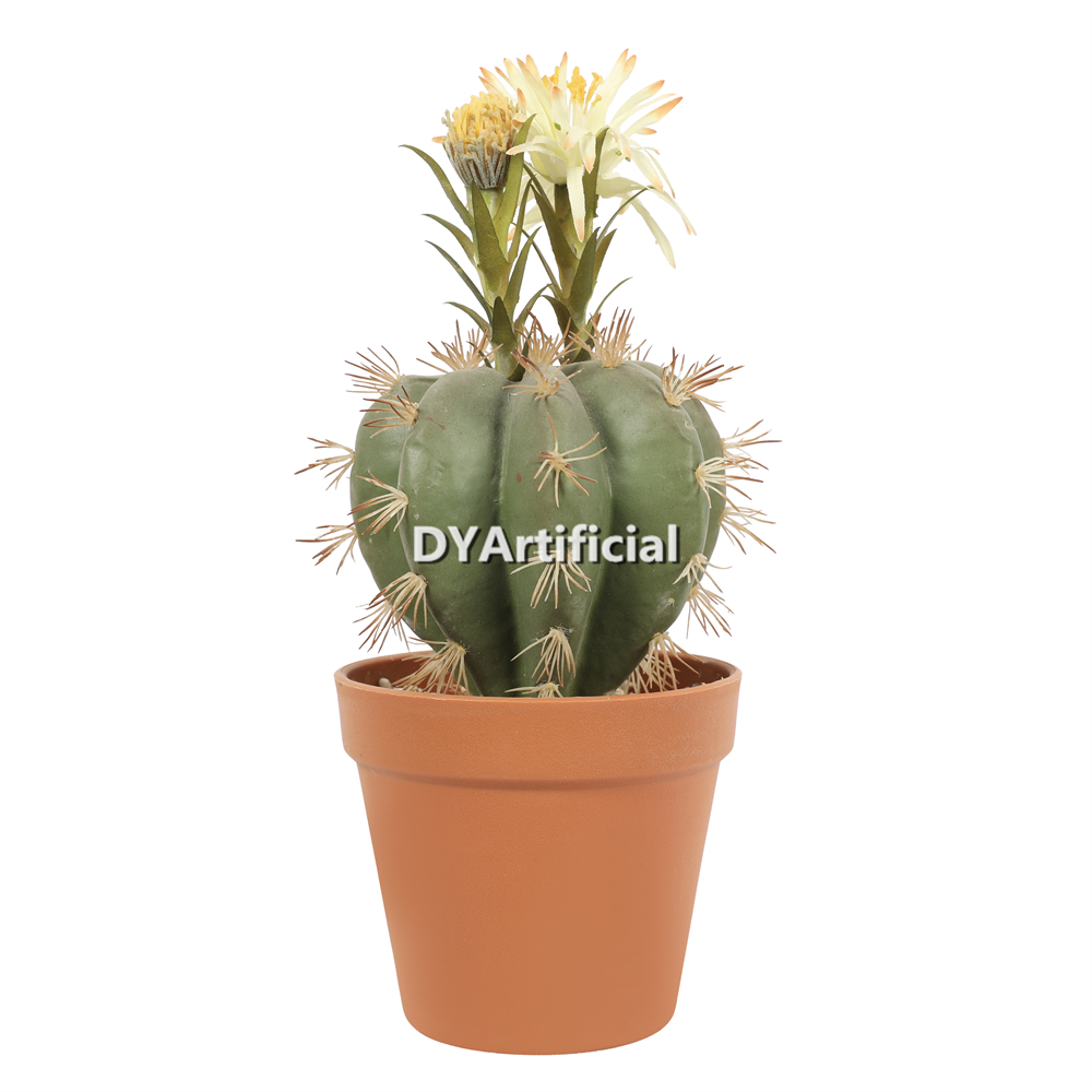 S Cactus In Plactic Pot 29.5CM Height Indoor