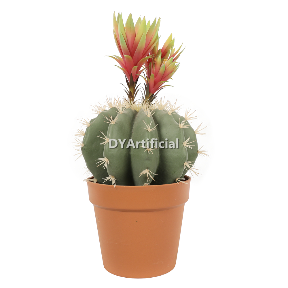 L Cactus In Plactic Pot 48CM Height Indoor