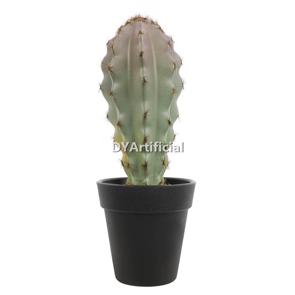 Artificial Cactus In Plastic Pot 21CM Height Indoor