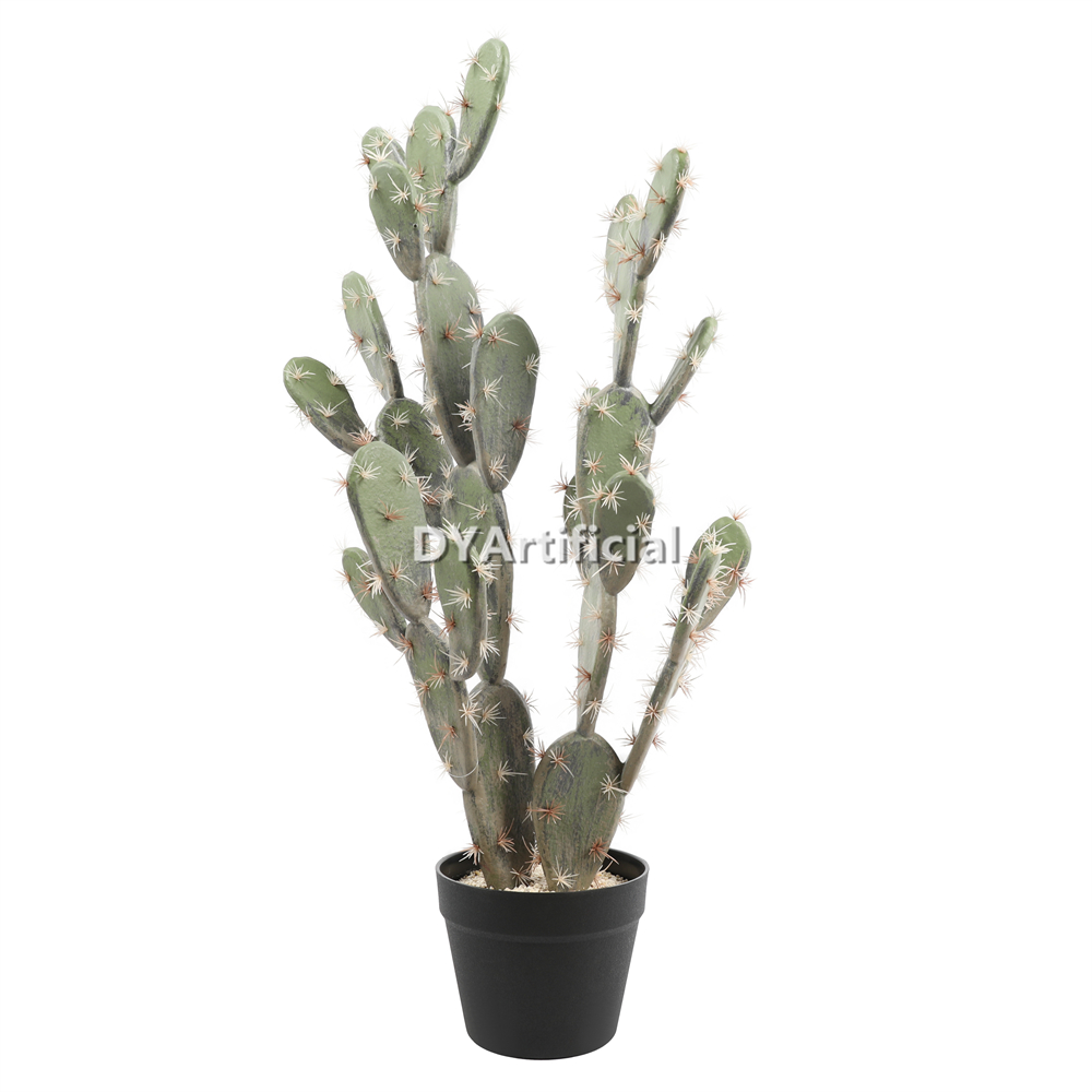 Artificial Cactus In Plastic Pot 87CM Height Indoor