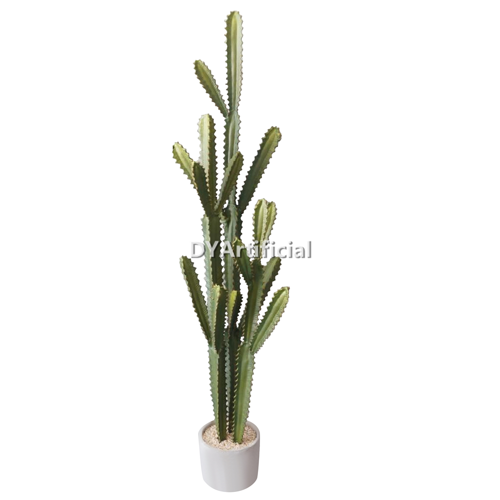 Cactus In Cement Pot 149.5CM Height Indoor