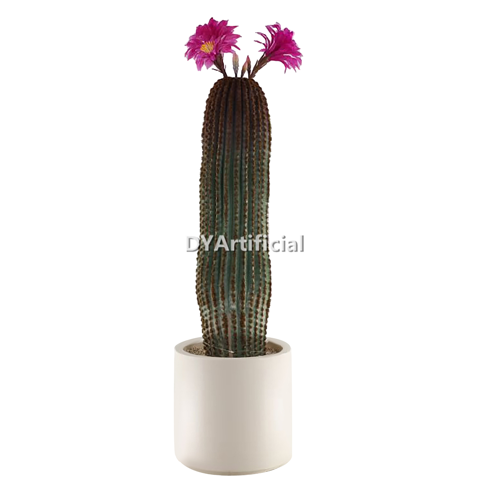 Artificial Cactus In PP Pot 102CM Height Indoor