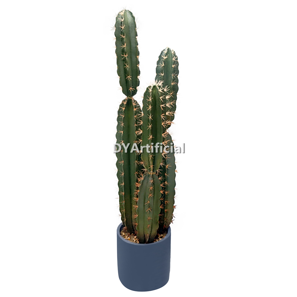 Cactus In Cement Pot 120CM Height Indoor
