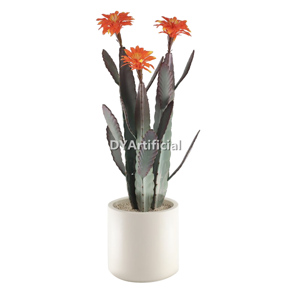 Artificial Flowers In Ceramic Pot 98CM Height Indoor