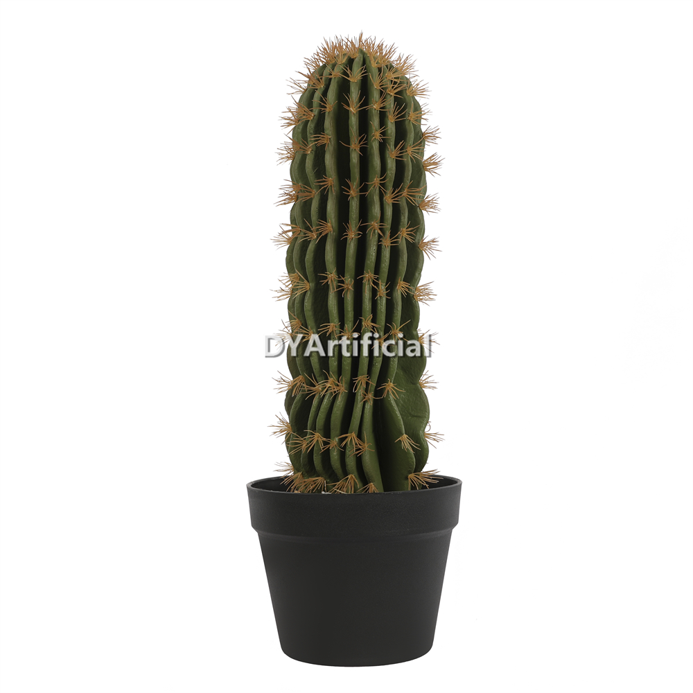 S Cactus In Plactic Pot 49.5CM Height Indoor