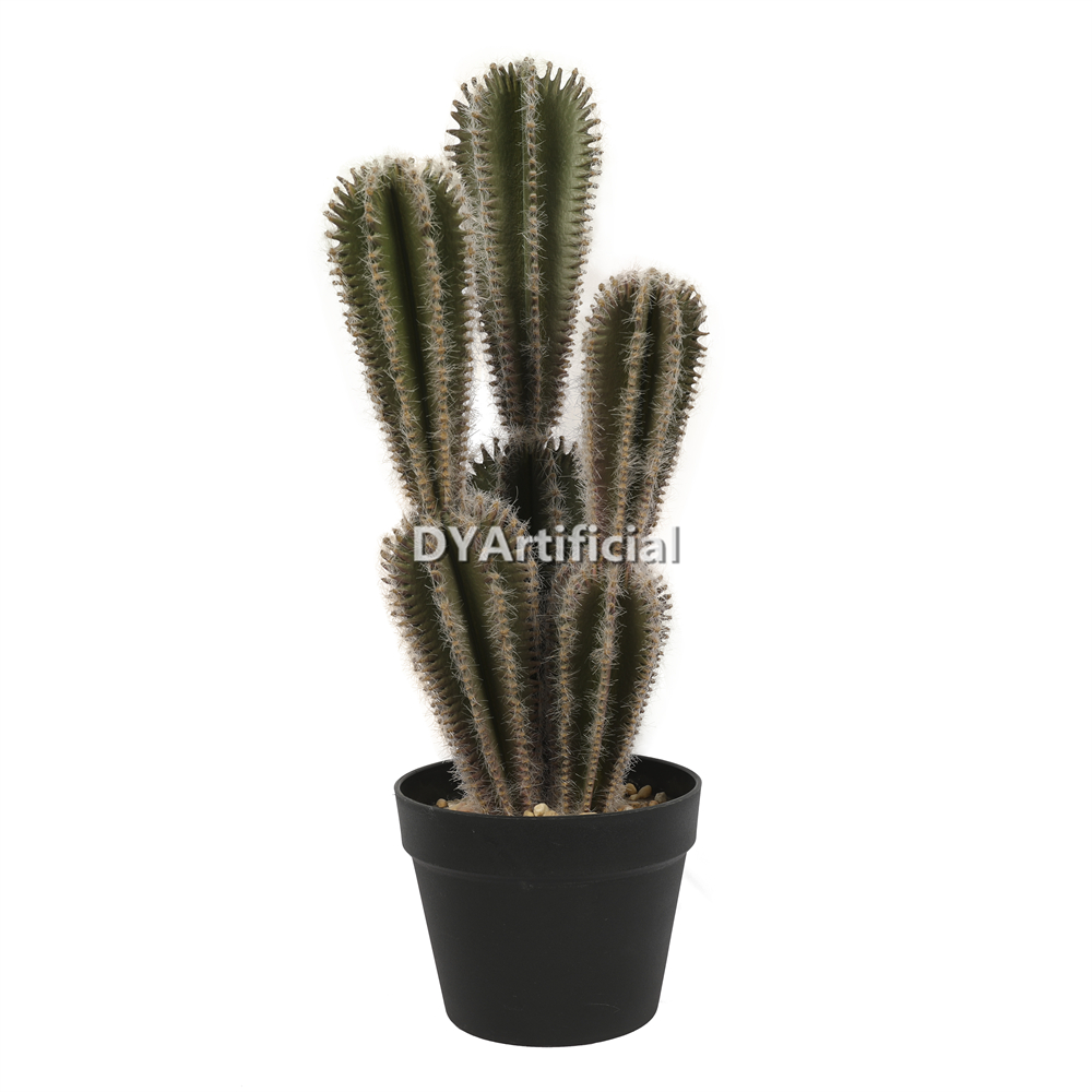 L Cactus In Plactic Pot 57.5CM Height Indoor