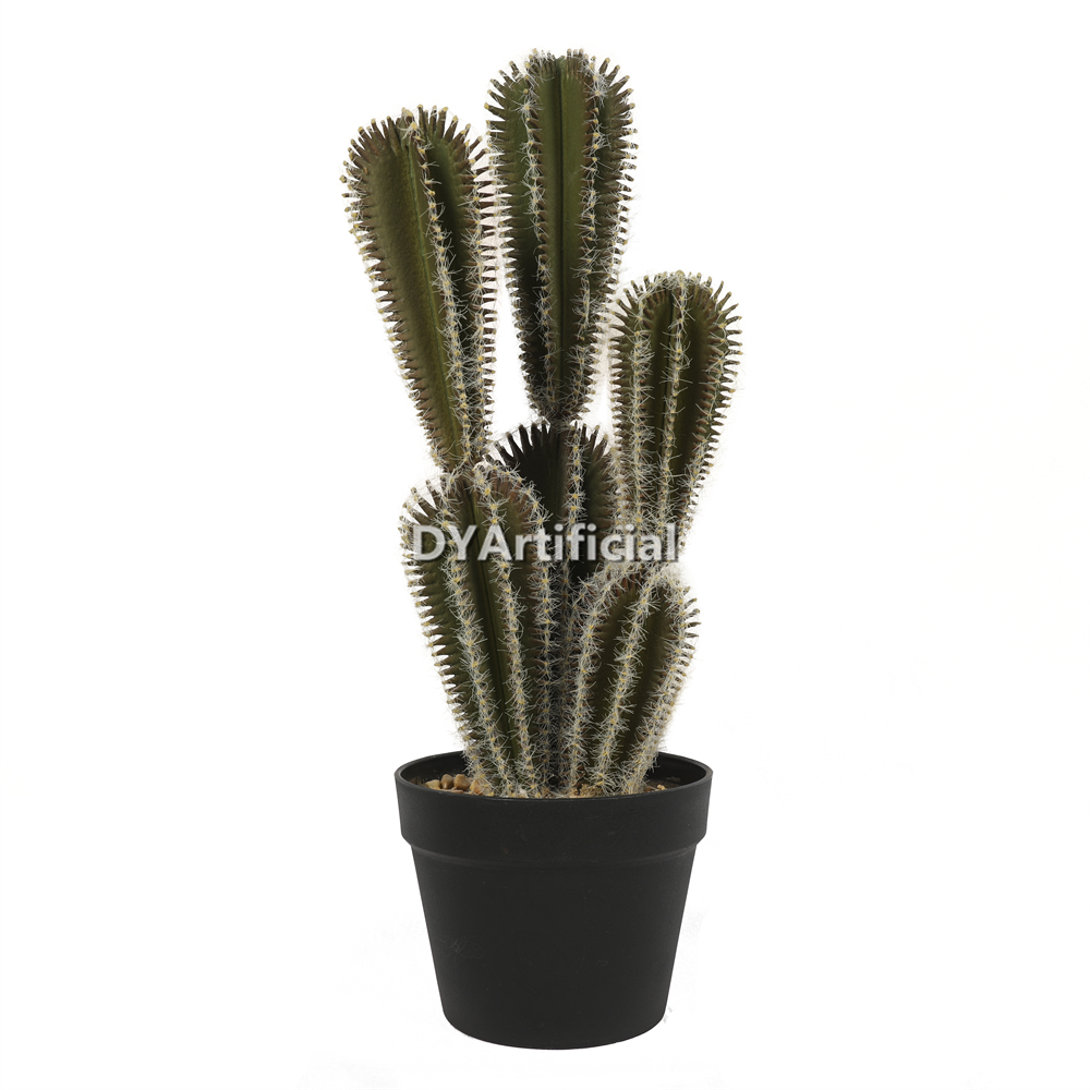 L Cactus In Plactic Pot 57.5CM Height Indoor
