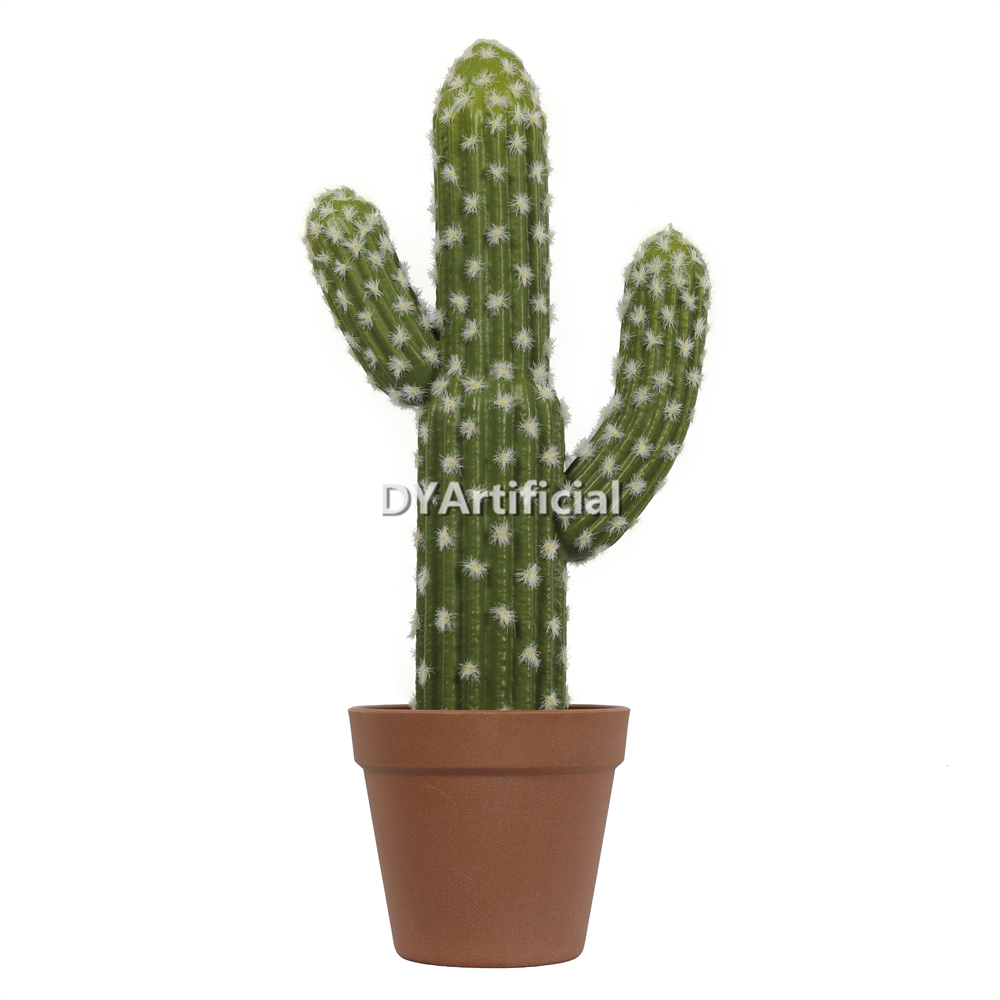 Artificial Cactus In Plastic Pot 41CM Height Indoor
