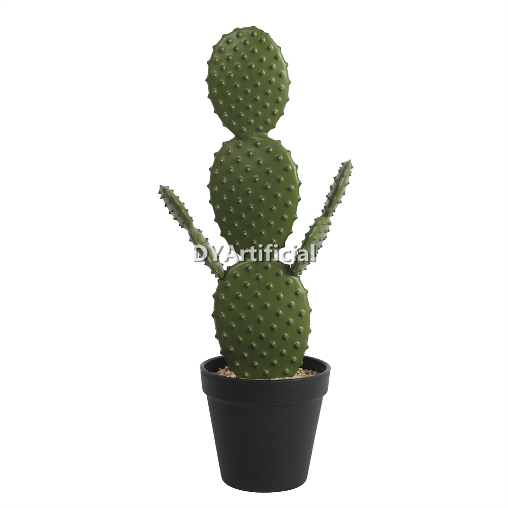 Cactus In Plastic Pot 38.5CM Height Indoor
