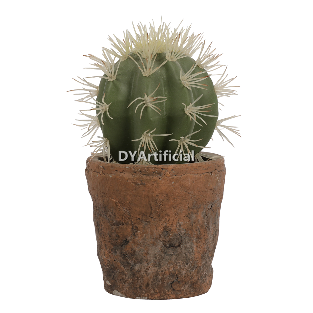Cactus In Terracotta Pot 15.5CM Height Indoor