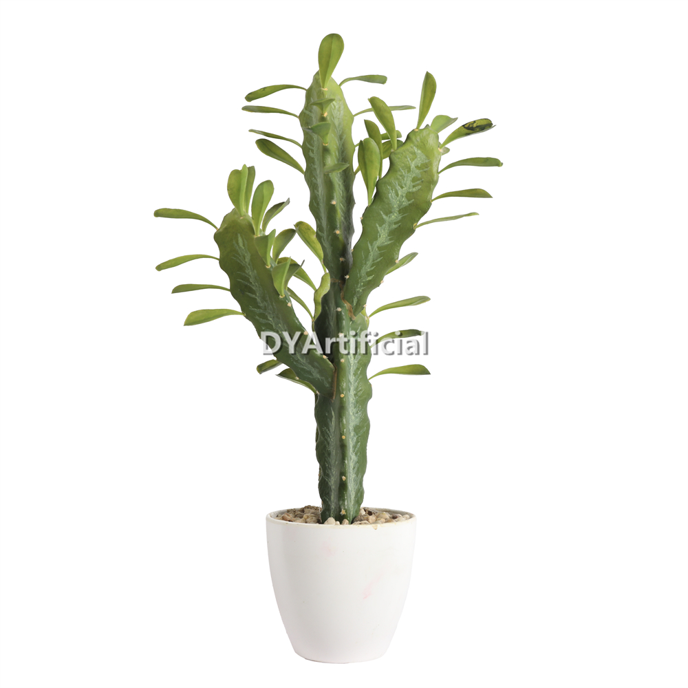 Artificial Cactus In Plastic Pot 60.96CM Height Indoor
