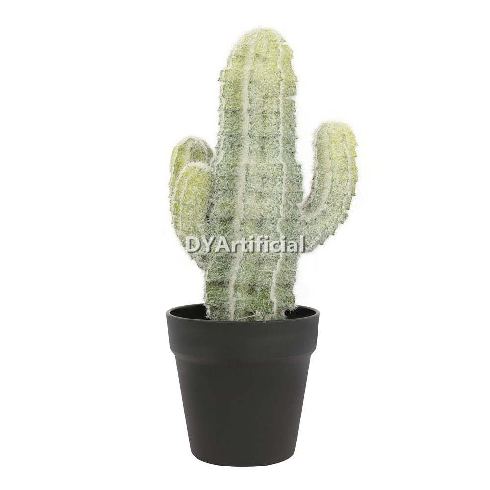 Artificial Cactus In Plastic Pot 36.8CM Height Indoor