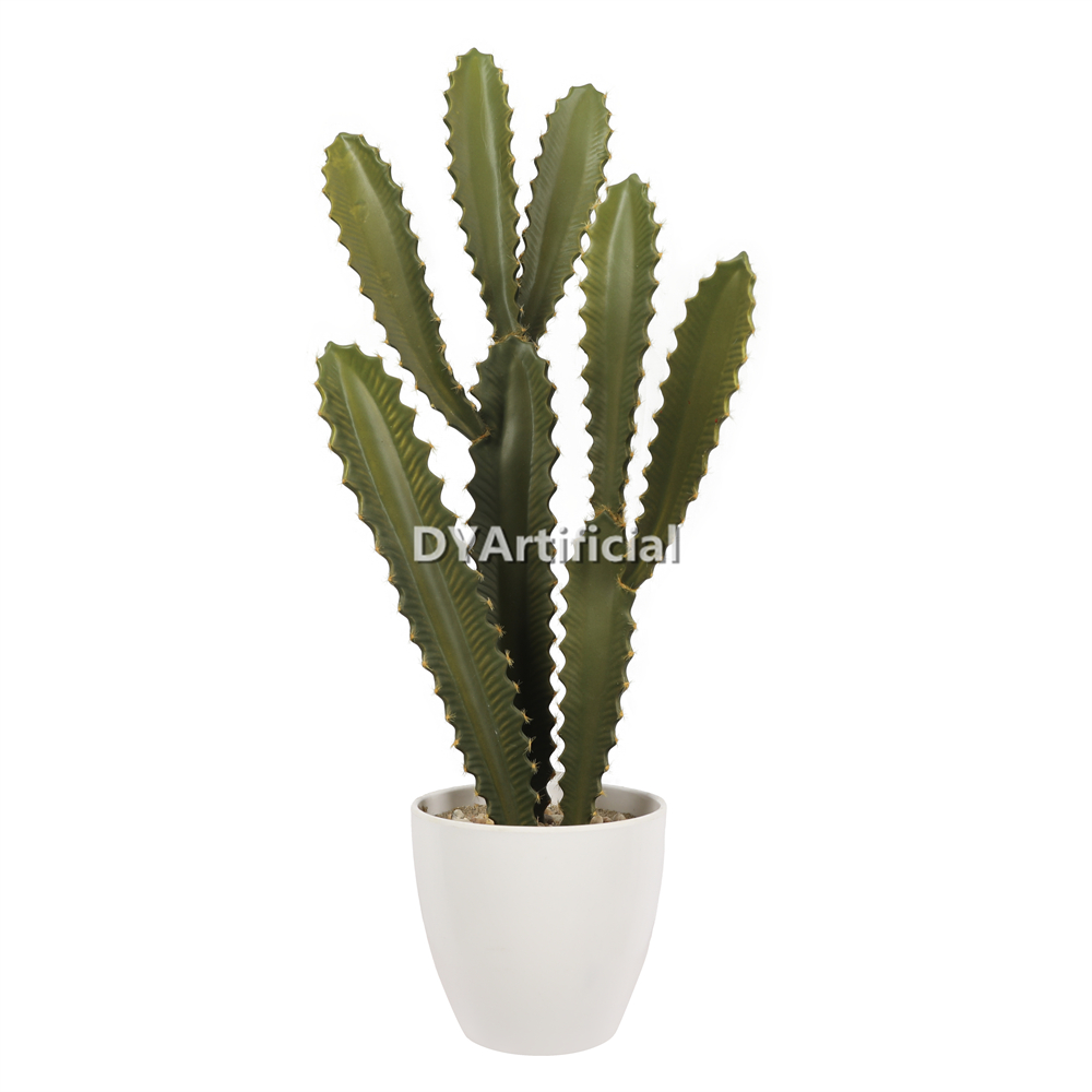 Cactus In Melamine Pot 57CM Height Indoor