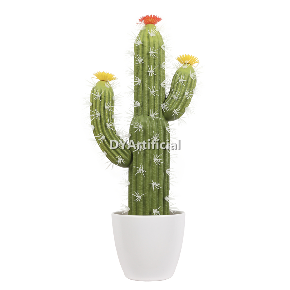 Cactus In Melamine Pot 41CM Height Indoor