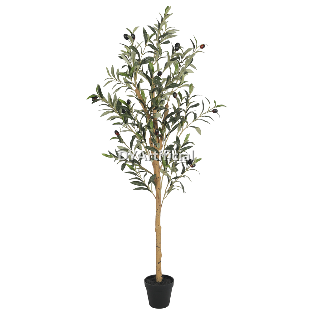 Premium Artificial Slim Olive Tree 120CM Height Indoor