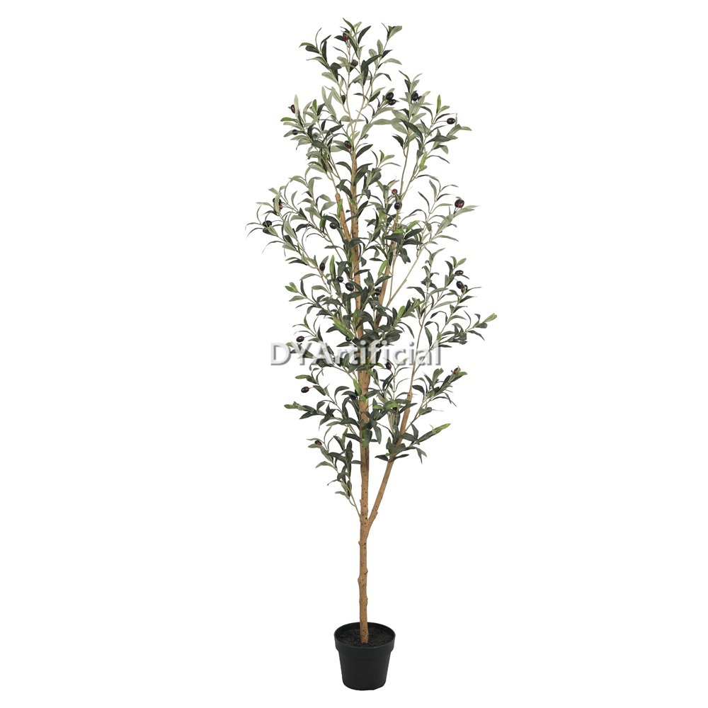 Premium Artificial Slim Olive Tree 180CM Height Indoor