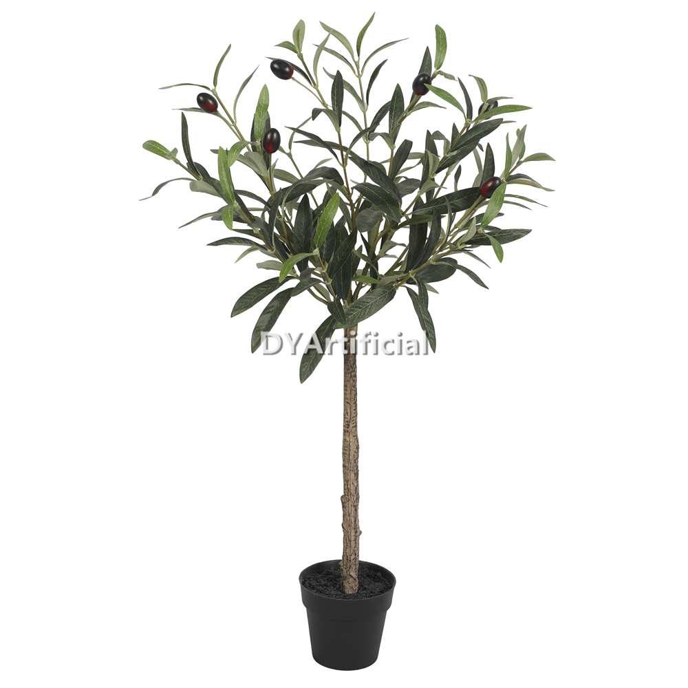 Small Potted Artificial Olive Plants 60CM Height Indoor