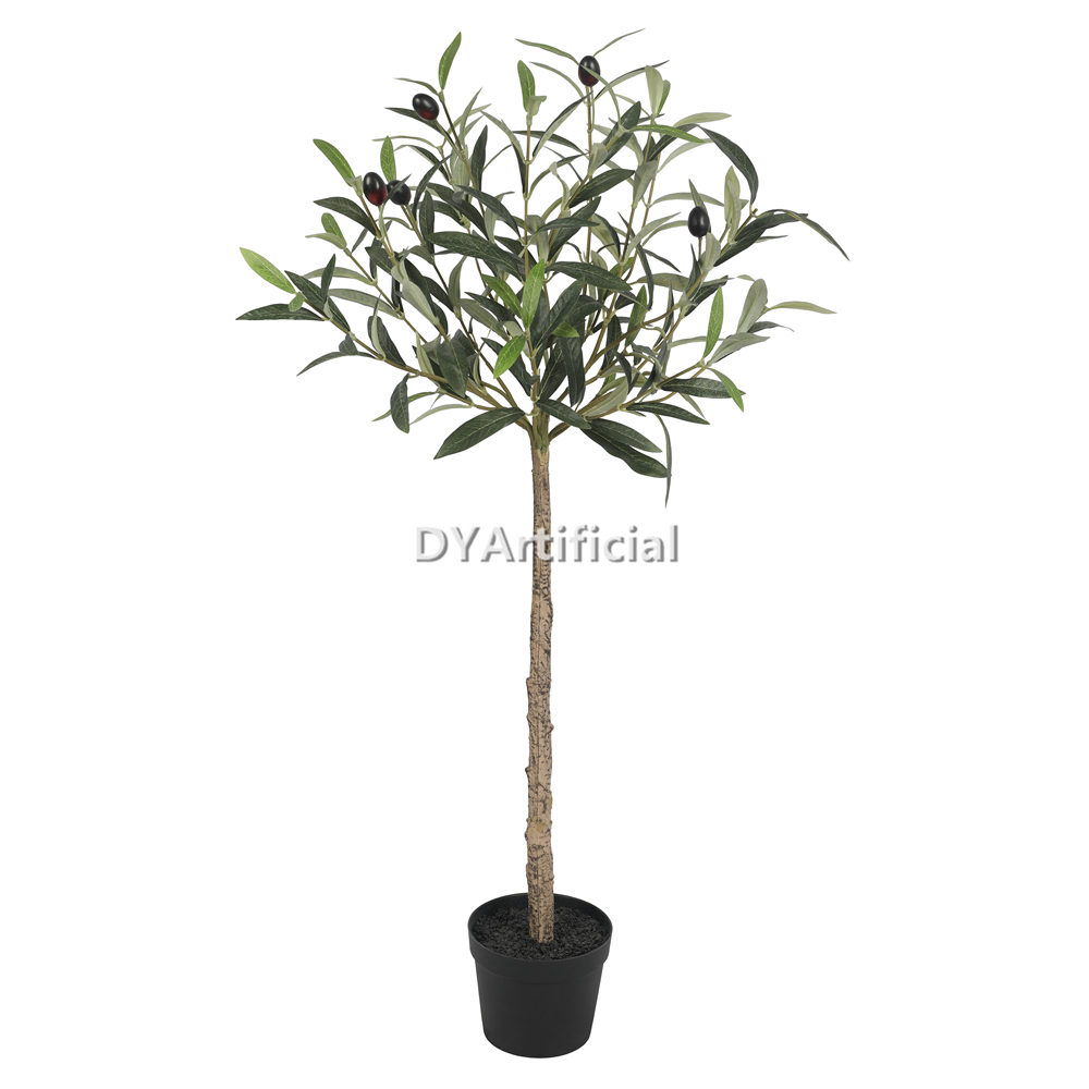 Small Potted Artificial Olive Plants 70CM Height Indoor