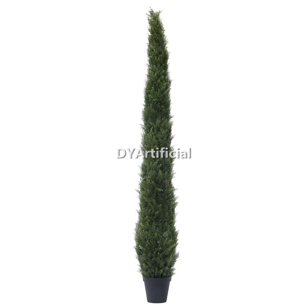 Artificial Cypress Tower Tree 240CM Height Outdoor UV Protected
